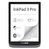 PocketBook e-Book Reader 'InkPad 3 Pro' (deutsche Version) 16 GB Speicher, 19,8 cm (7,8 Zoll) E-Ink Carta Display - Metallic Grey
